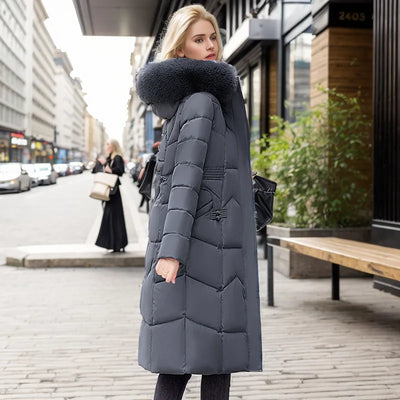 Fayette - Slim long winter coat
