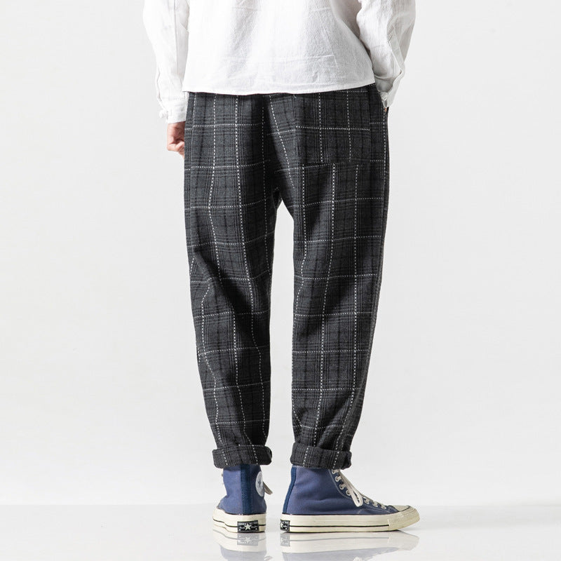 Men's trousers with print - Mau