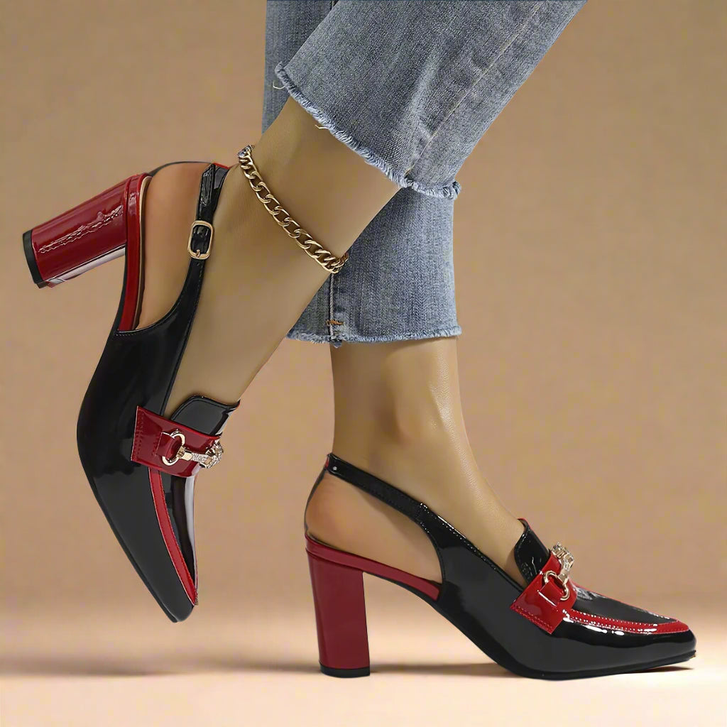 Slingback Block Heel - Millie