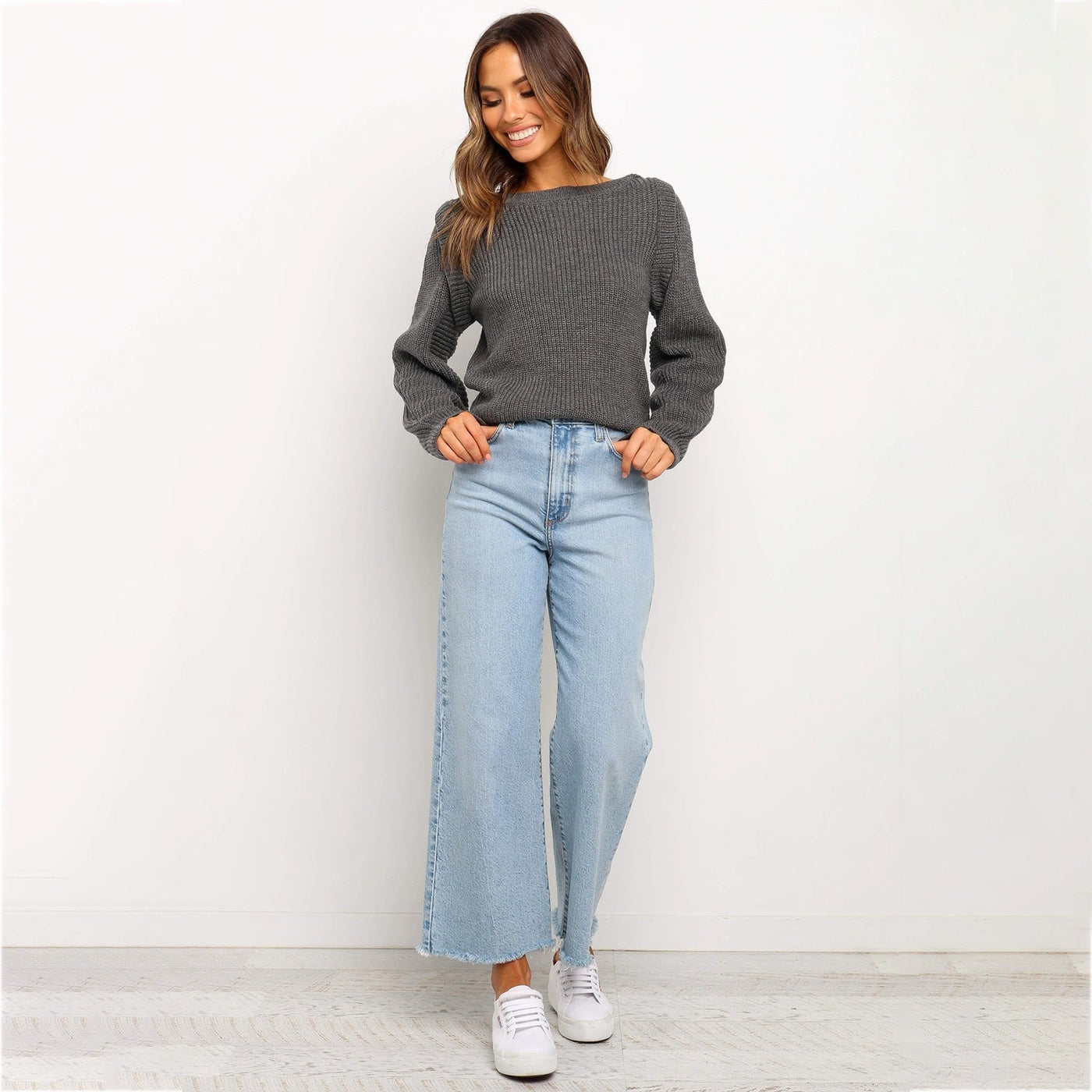 Women's Knitted Sweater - Alva