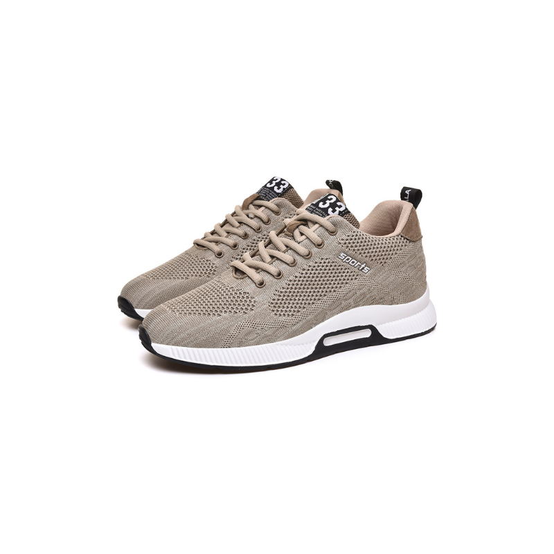 Comfortable men's trainers with heel