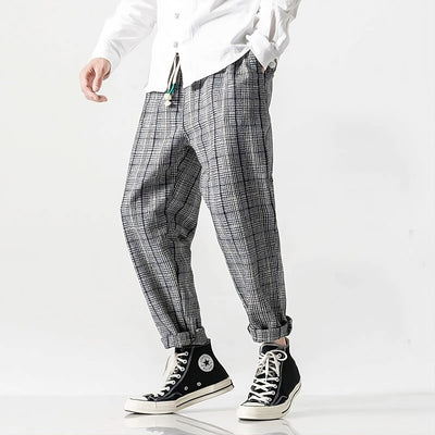 Men's trousers with print - Mau