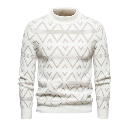 Alfie - Luxurious printed jumper for men