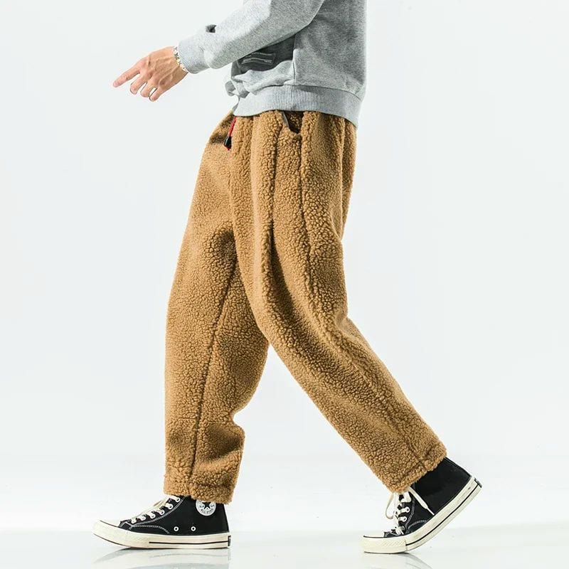 Men's winter fleece pants - Lennart