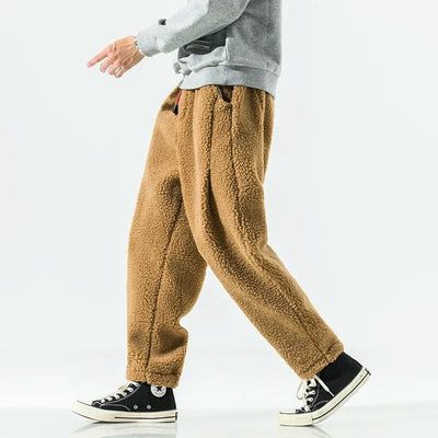 Men's winter fleece pants - Lennart