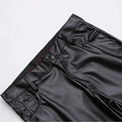 Carl - High-quality stretch leather trousers