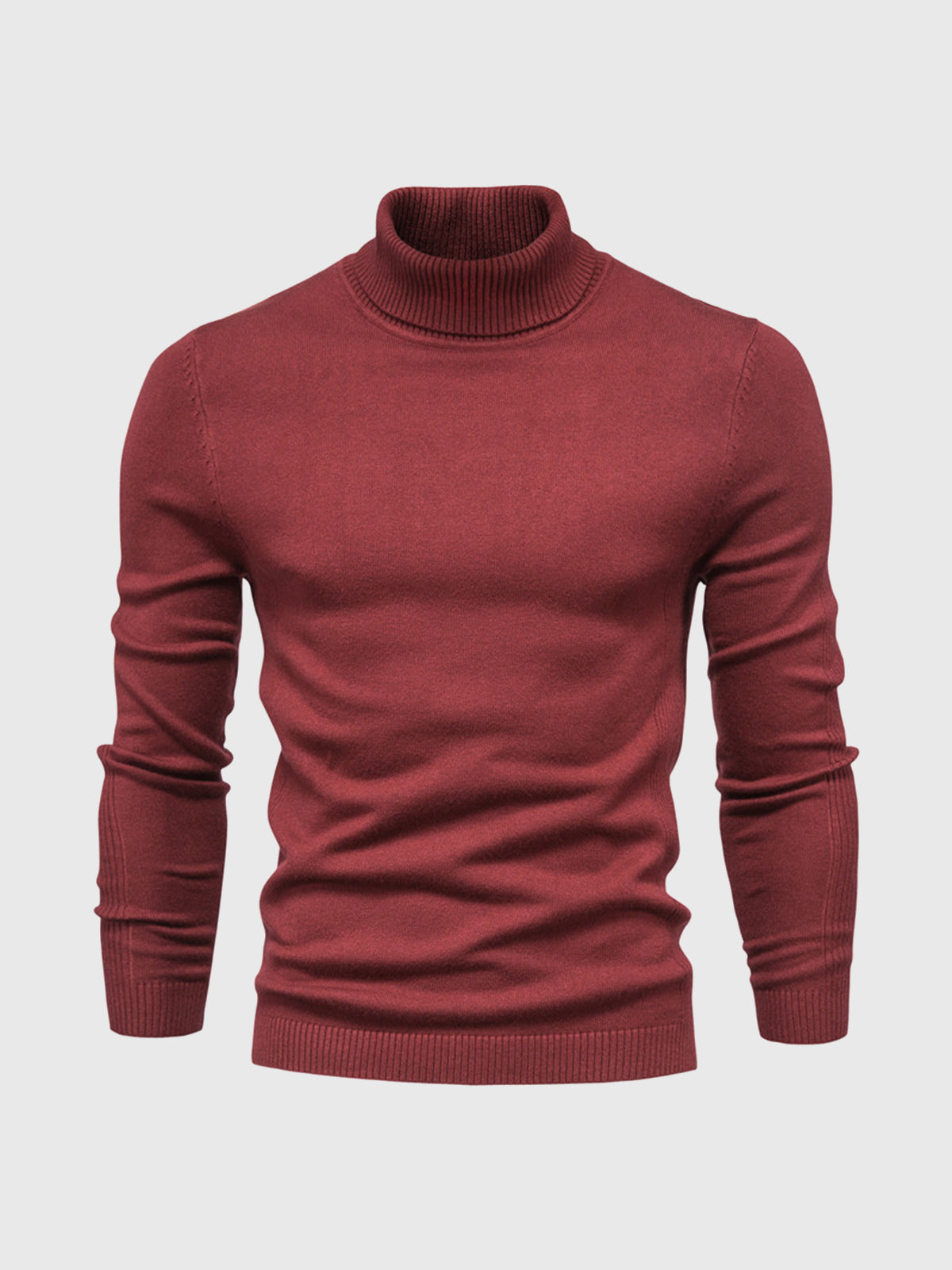 Men's turtleneck jumper, washable