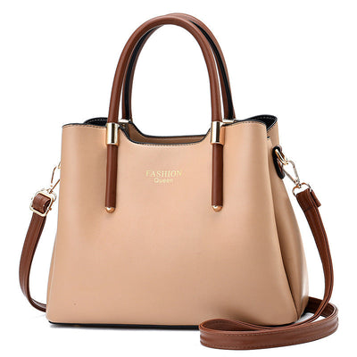 Shoulder bag with elegant handles - Laura