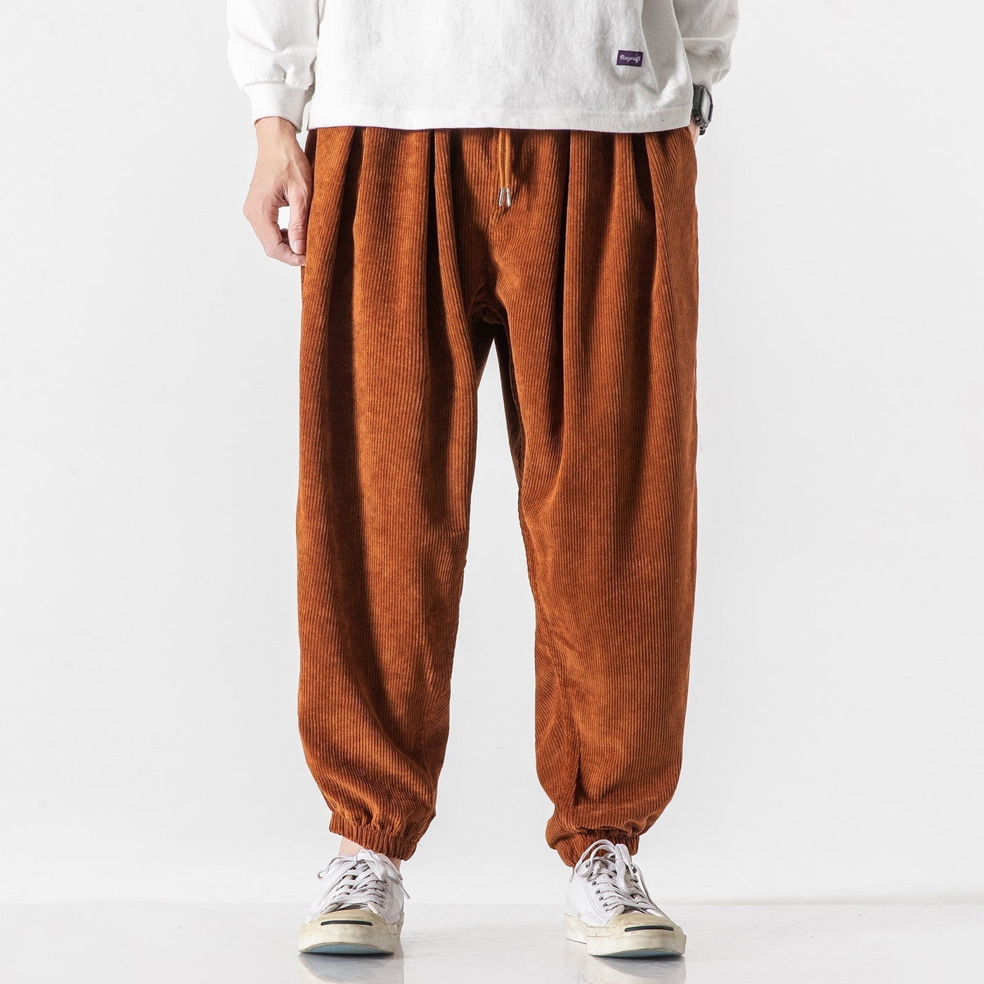 Corduroy men's baggy trousers - Marcus