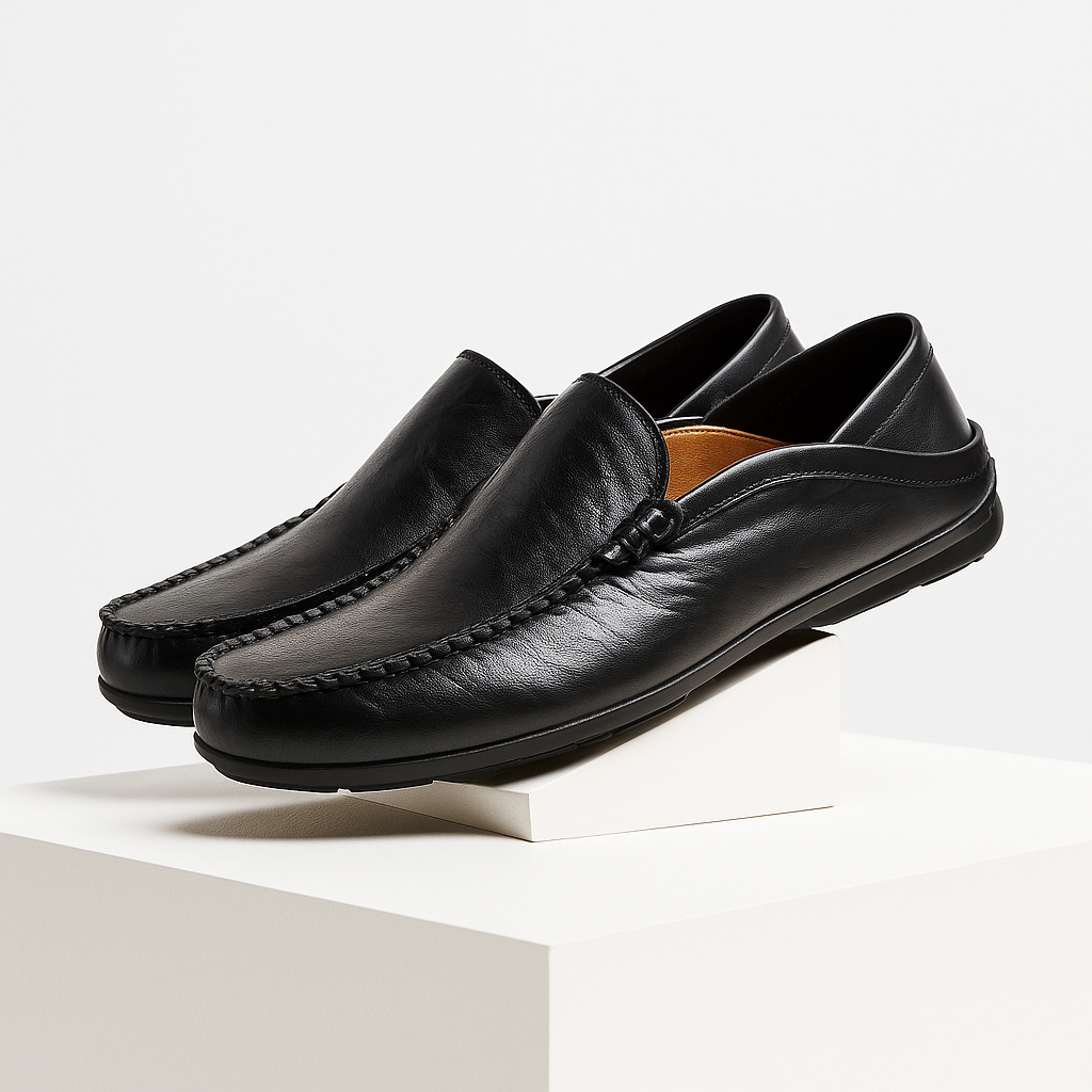 Vegan Leather Slip On Shoe - Mutombo