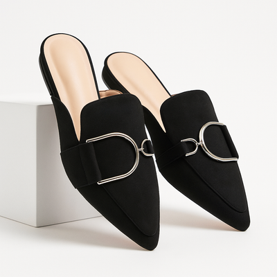 Suede Slip On Mule - Noruega