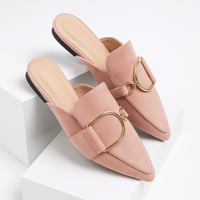 Suede Slip On Mule - Noruega