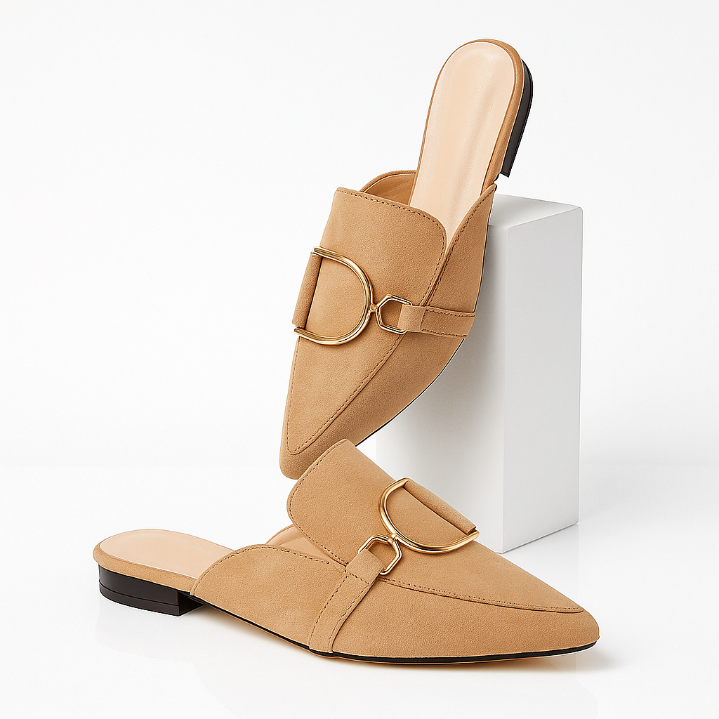 Suede Slip On Mule - Noruega