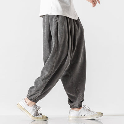 Corduroy men's baggy trousers - Marcus