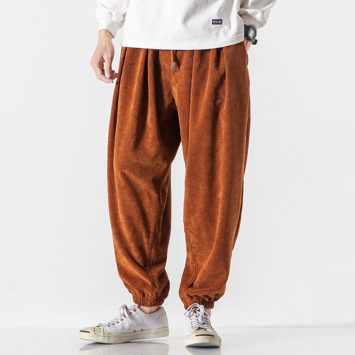 Corduroy men's baggy trousers - Marcus