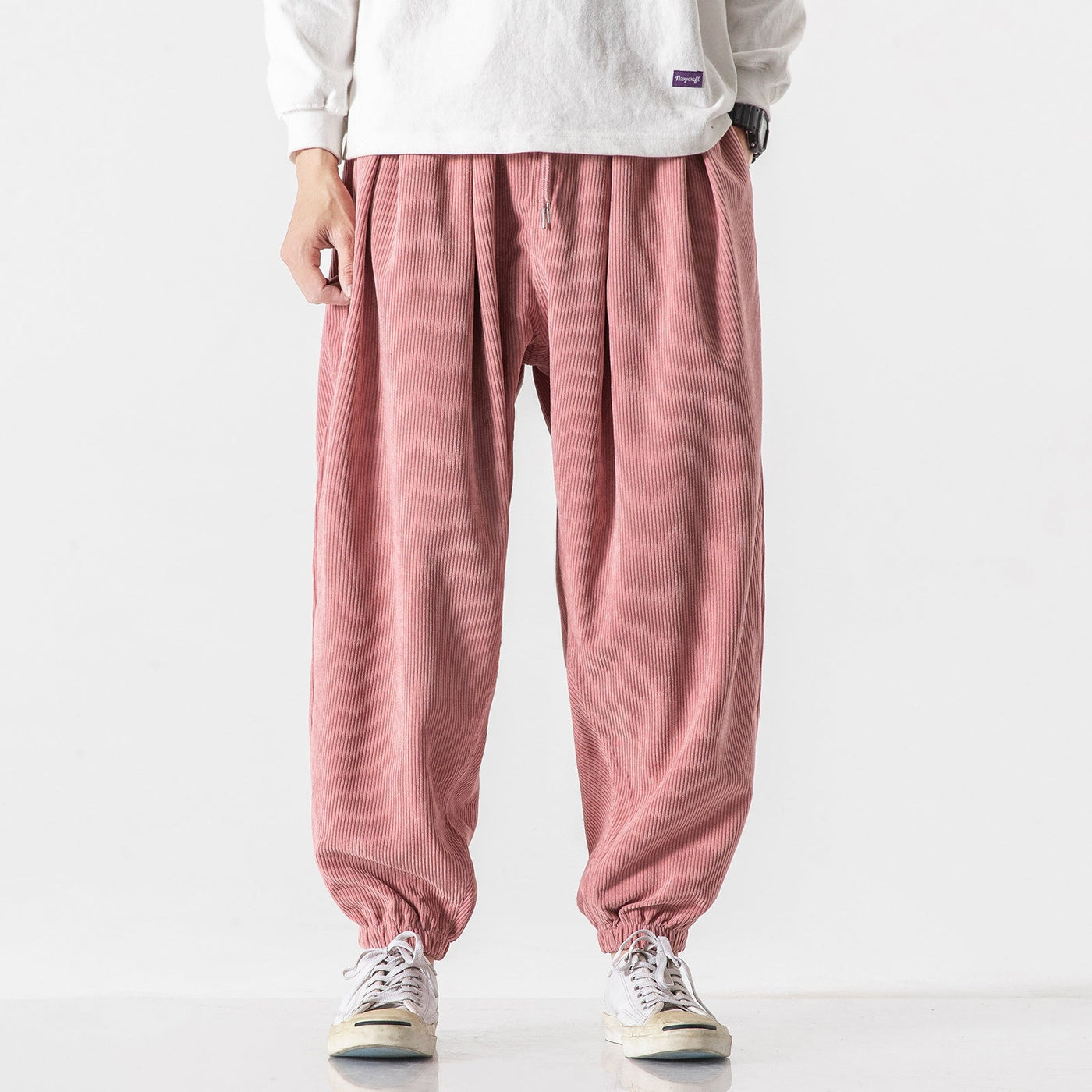 Corduroy men's baggy trousers - Marcus