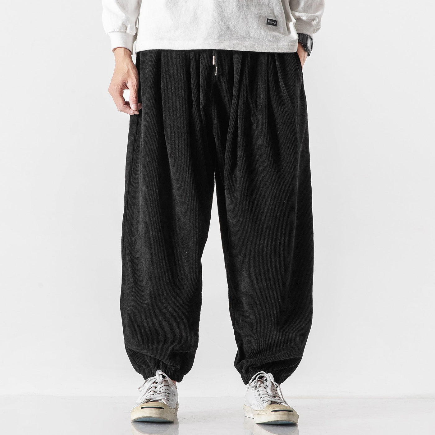 Corduroy men's baggy trousers - Marcus