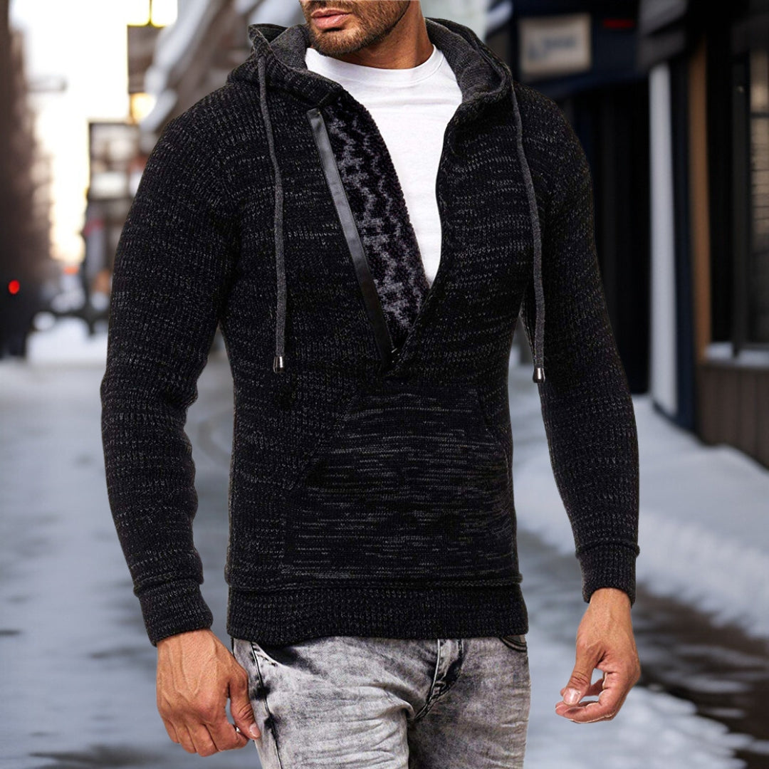 Tristian - Trendy hooded jumper