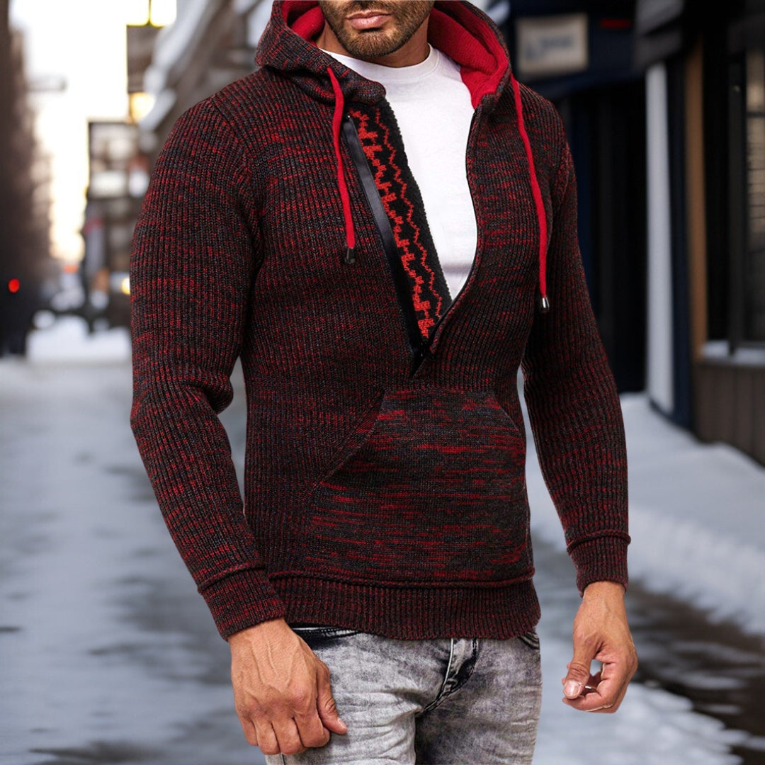 Tristian - Trendy hooded jumper