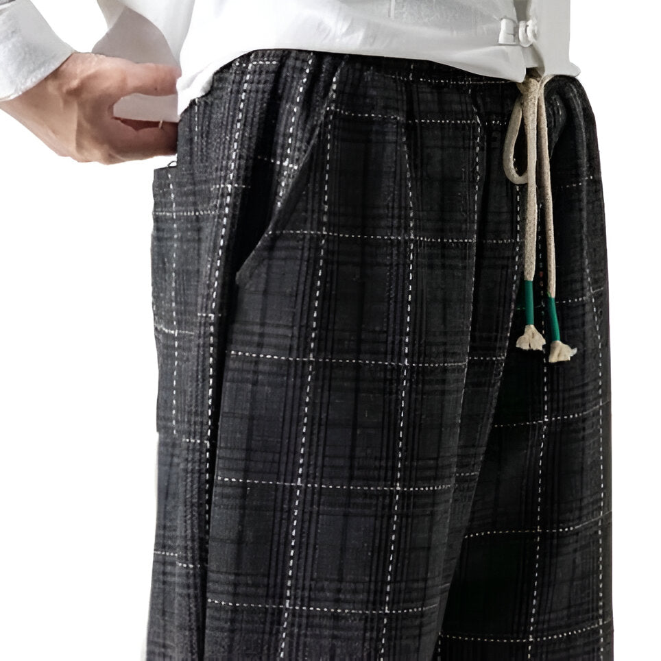 Men's trousers with print - Mau