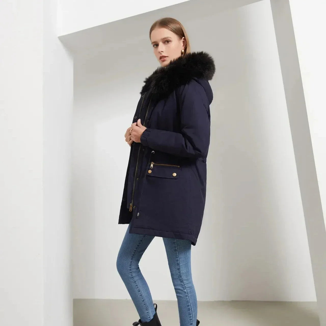 Zuna - Cotton parka for women