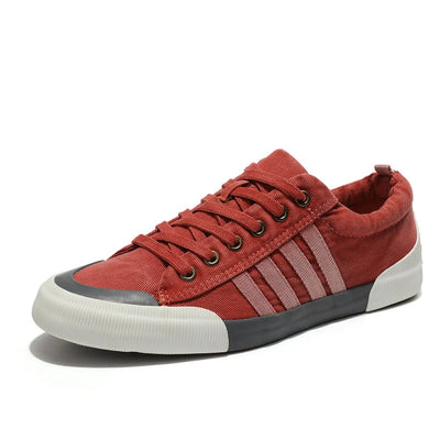 Men's casual canvas trainers urban style - Damien