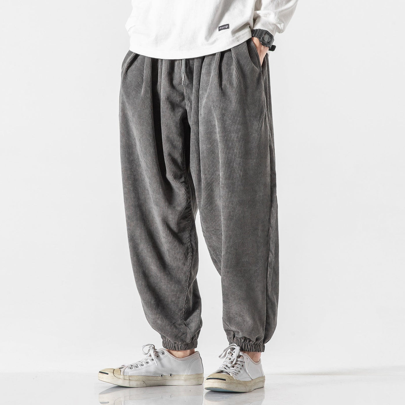 Corduroy men's baggy trousers - Marcus