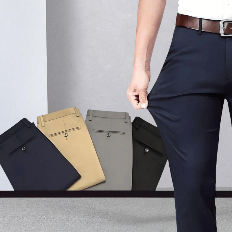 ALWIN - Stretch trousers for men
