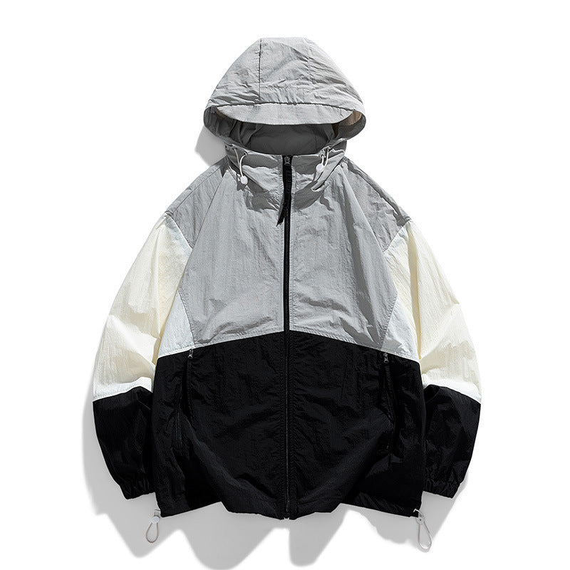 Lightweight hooded jacket - Enzo