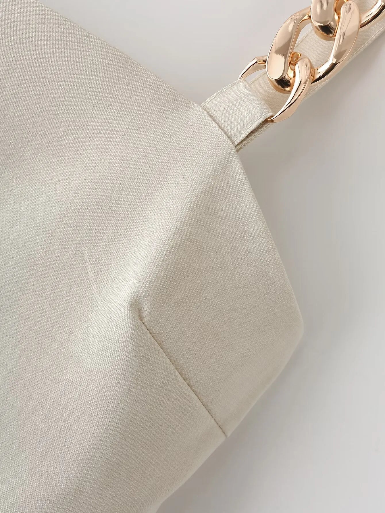 Rita - Temperament Entry Lux Workplace Metal Chain Suit Pants Three Piece Set