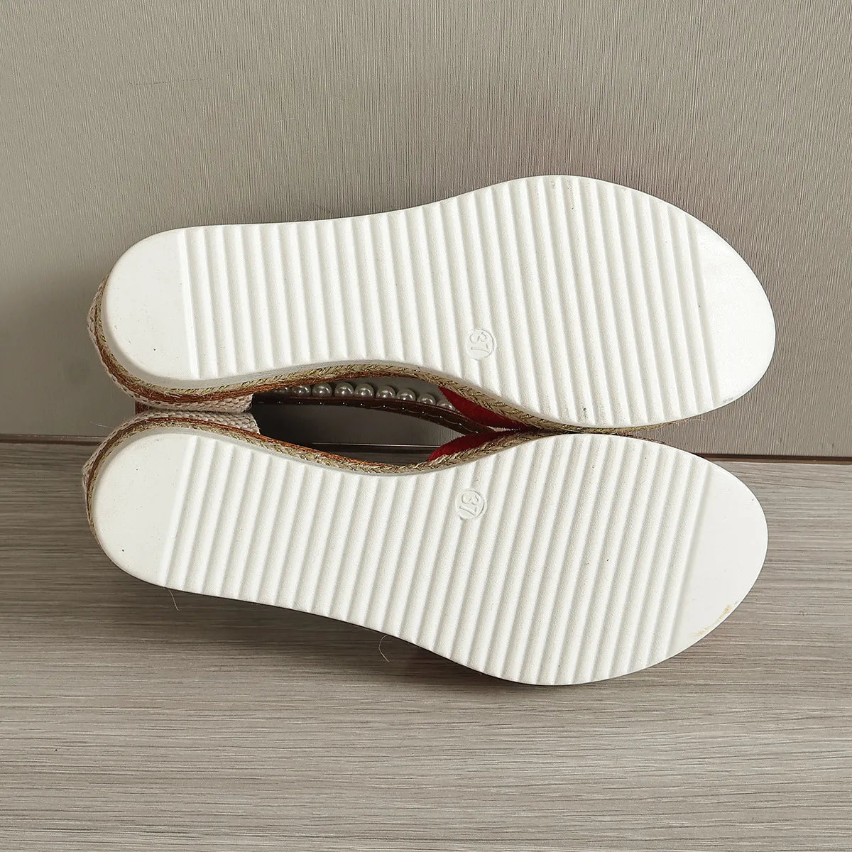 Jane - wedge heel sandals with bow for women