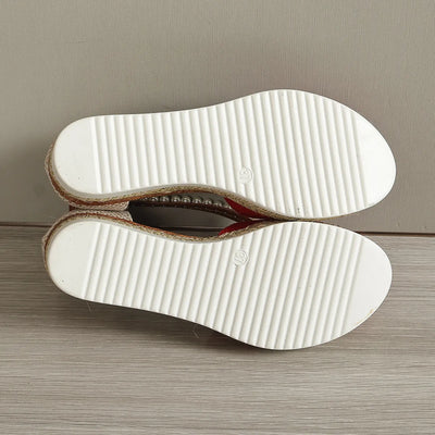 Jane - wedge heel sandals with bow for women