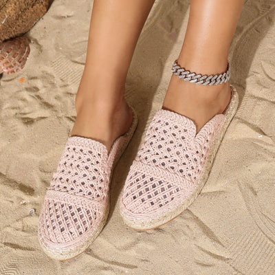 Good - slippers with closed toe, hollow toe, round toe for summer