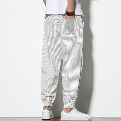 Men's trousers striped print - Matteo
