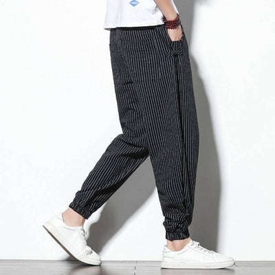 Men's trousers striped print - Matteo