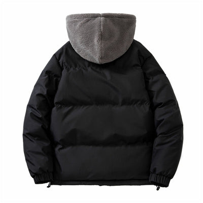 Hooded quilted jacket - Henrik