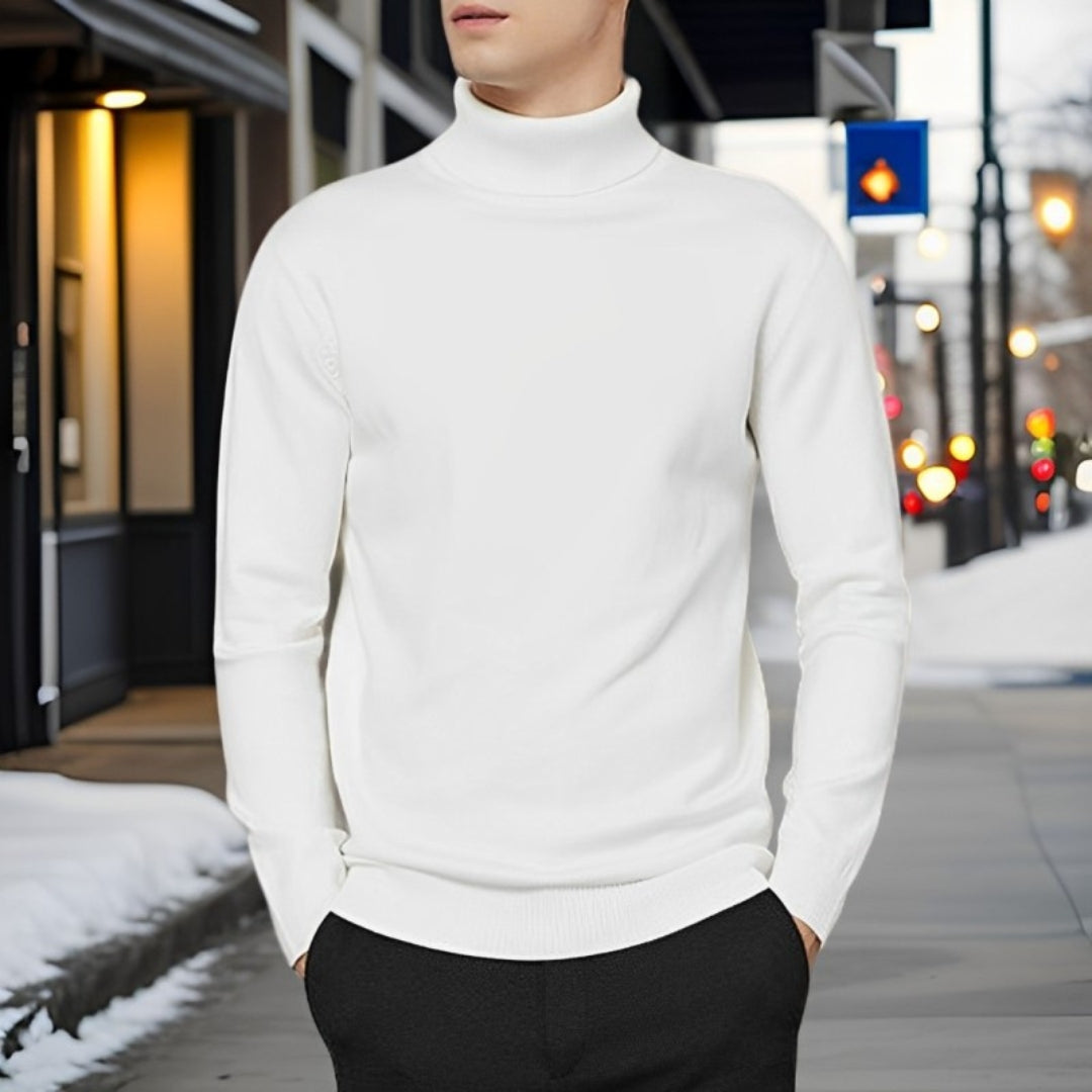 Ronny - Basic warm turtleneck jumper