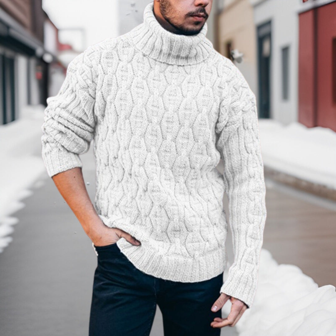 Benny - High quality turtleneck knitted jumper