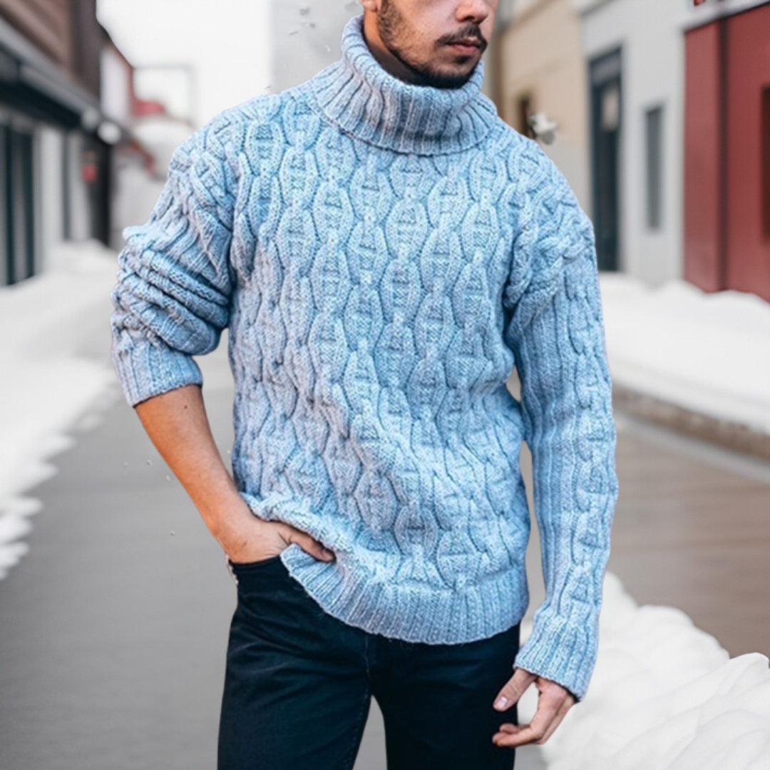 Benny - High quality turtleneck knitted jumper