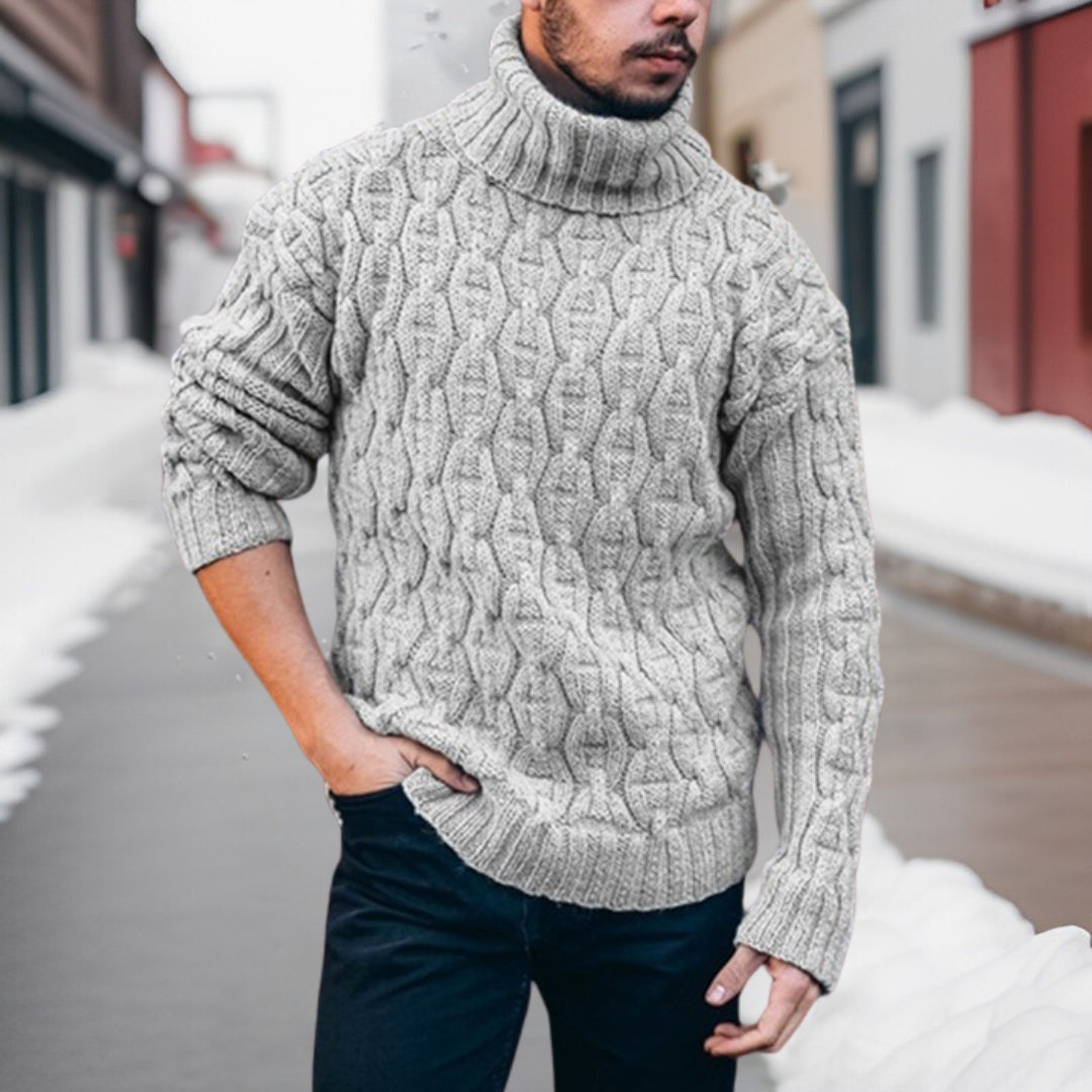 Benny - High quality turtleneck knitted jumper
