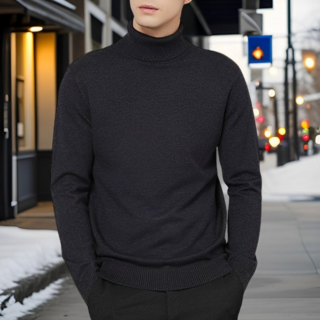 Ronny - Basic warm turtleneck jumper