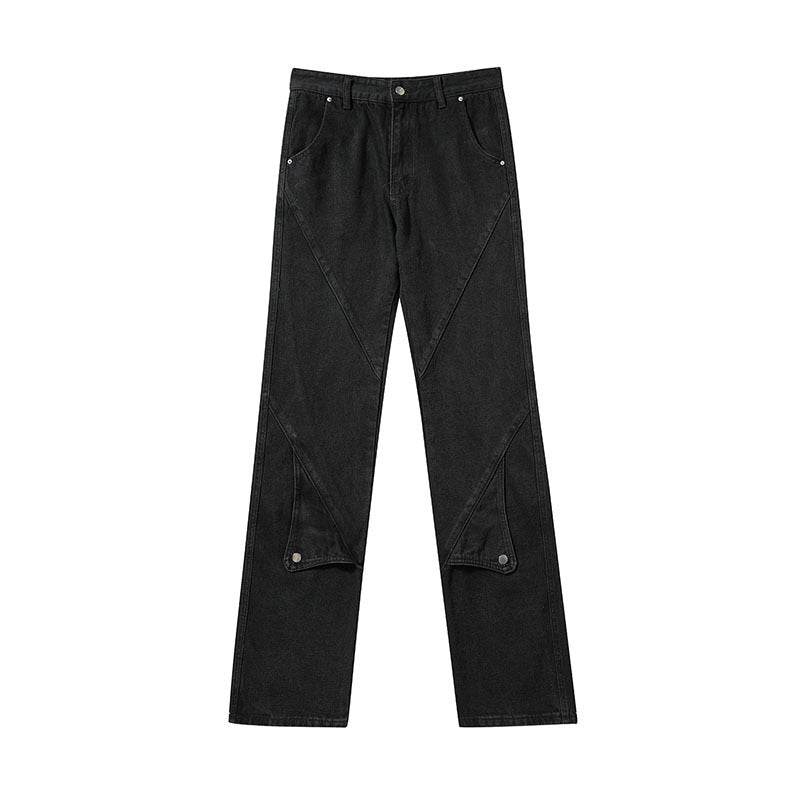 David - High street niche design straight jeans