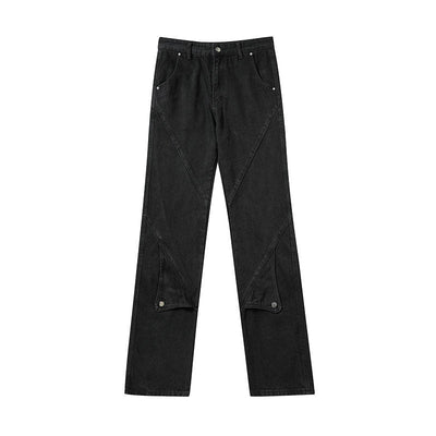 David - High street niche design straight jeans
