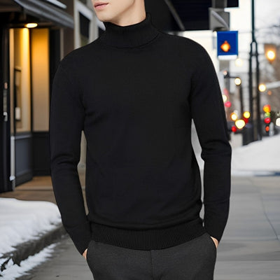 Ronny - Basic warm turtleneck jumper
