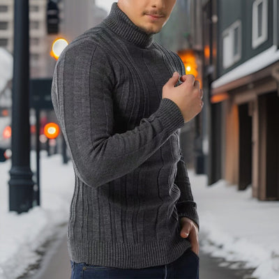 Raban - Turtleneck jumper with an agile design