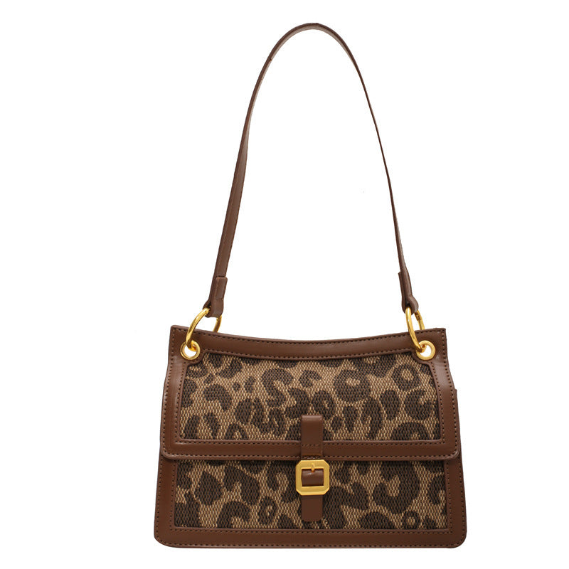 Square leopard print bag - Selinne