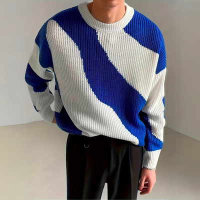 Jonathan - Luxurious knitted jumper for men