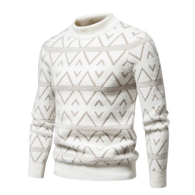 Alfie - Luxurious printed jumper for men