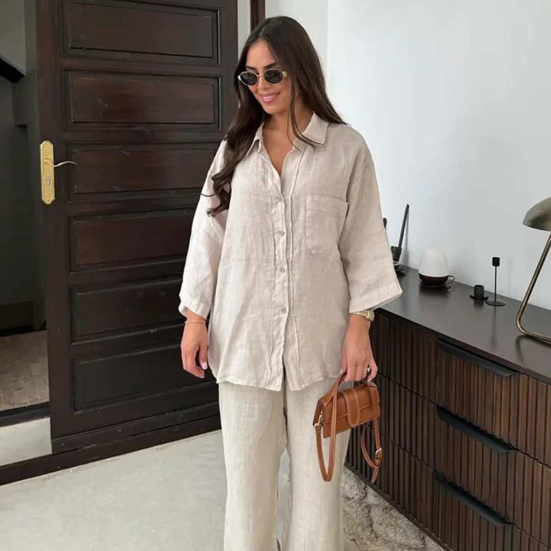 Nienke - Loose women's set in vintage style