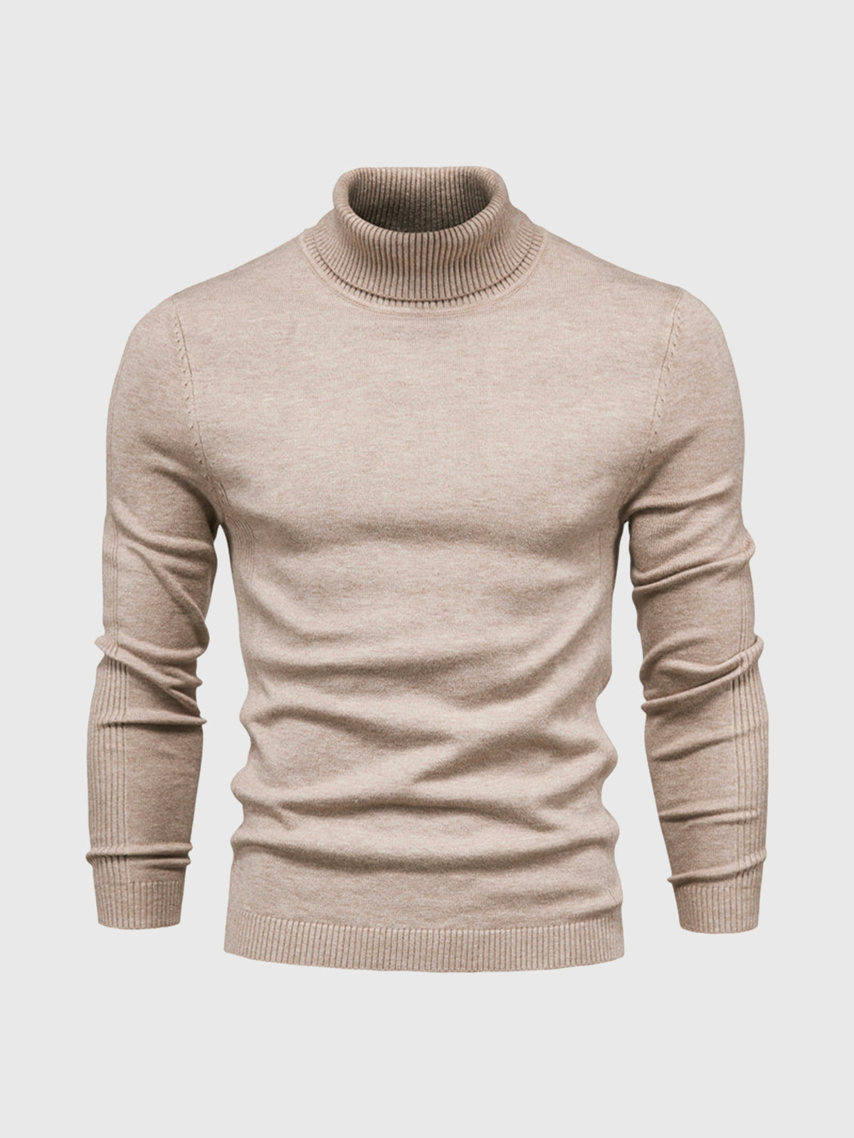 Men's turtleneck jumper, washable
